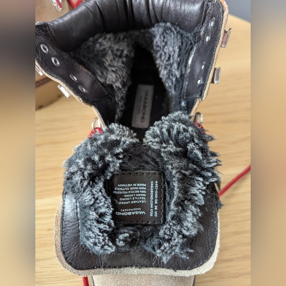 Vagabond Kenova (Size 36) Suede Lace-up Hiking/Winter/Rough Terrain Boots - Picture 14 of 16